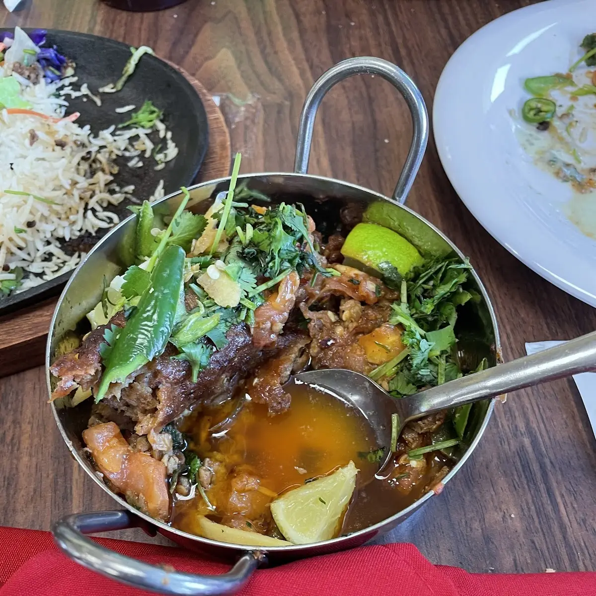Chicken Seekh Kabob Karahi