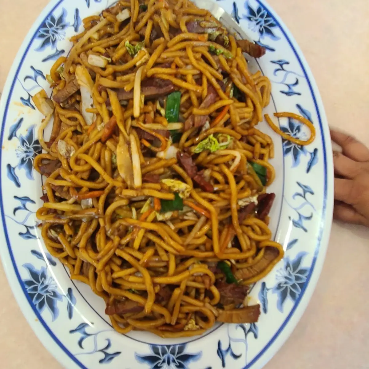 Pork Lo Mein Noodles