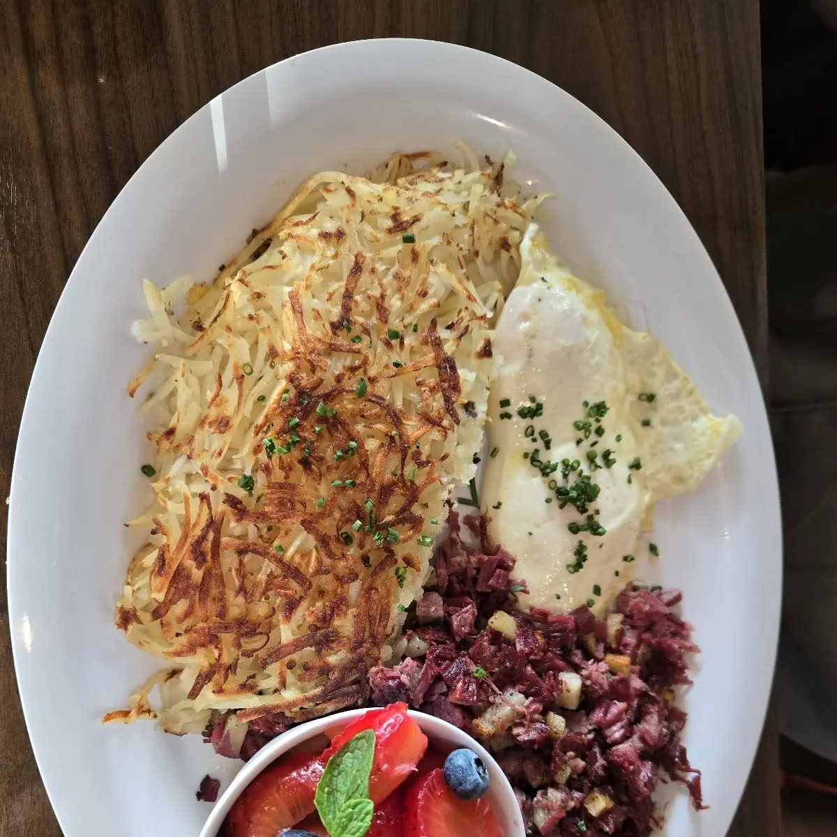 Corned Beef Hash & Eggs
