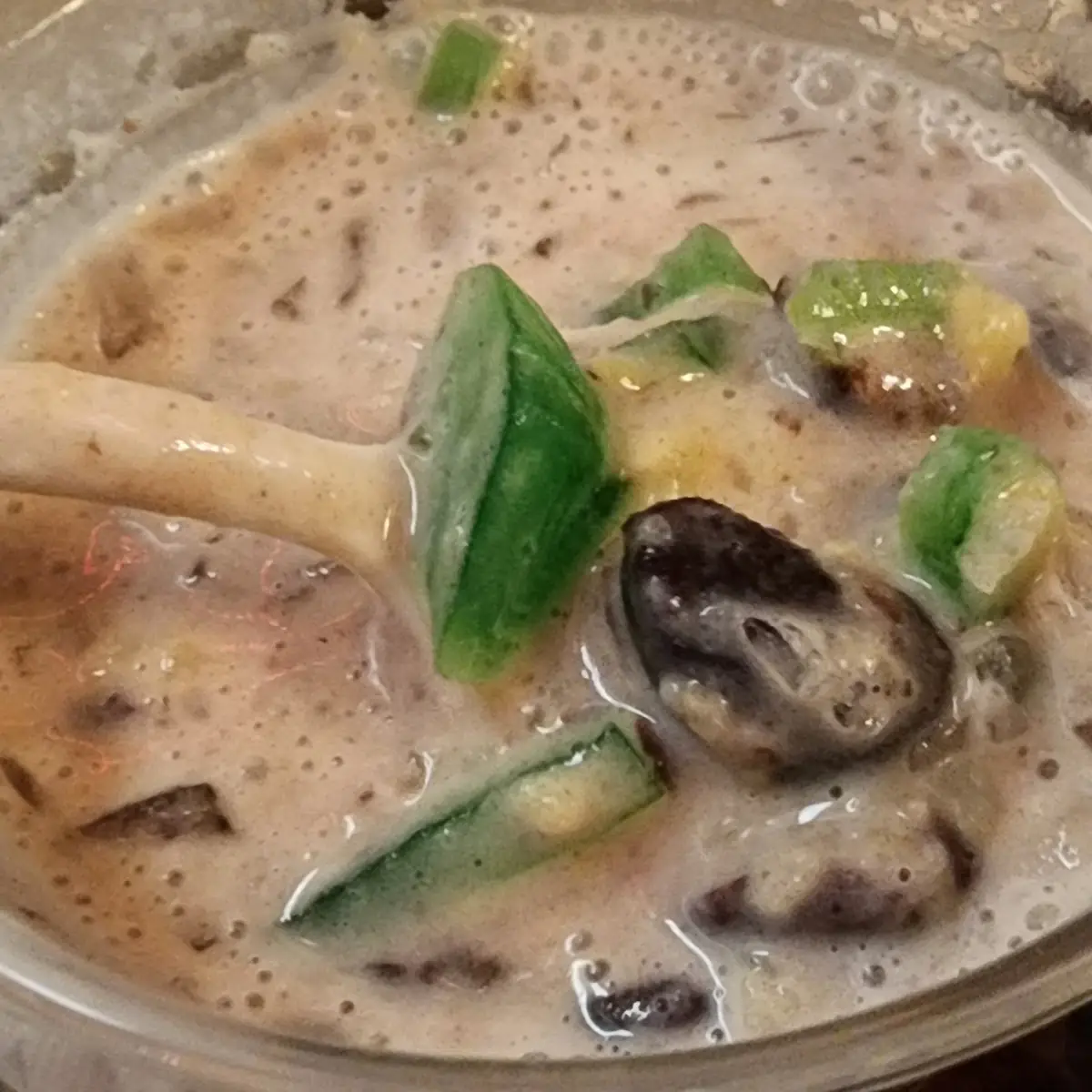 Three Colored Bean Dessert