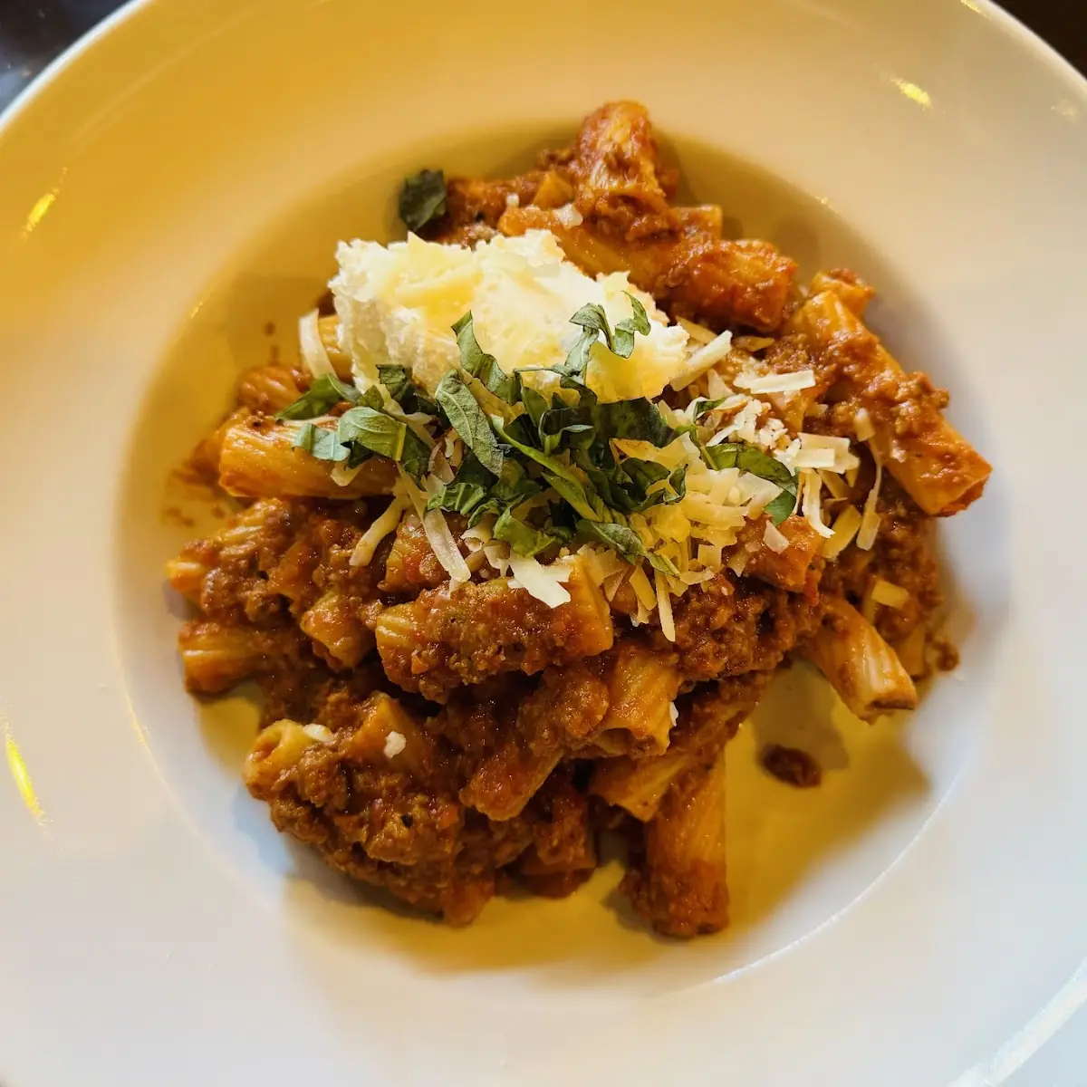 Rigatoni Bolognese