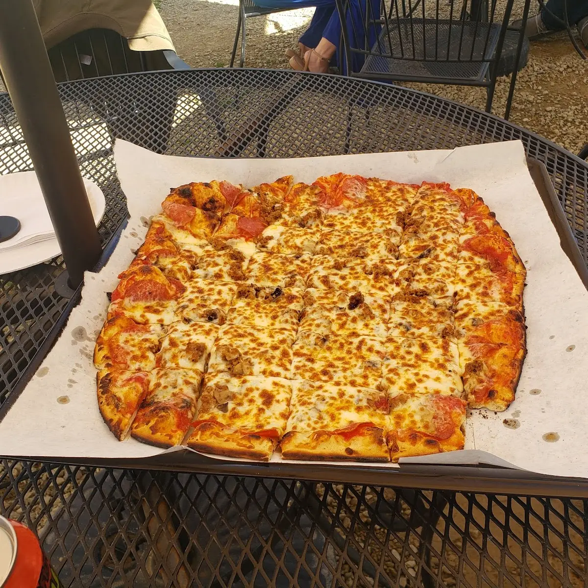 Sausage Pepperoni Mushroom Pizza