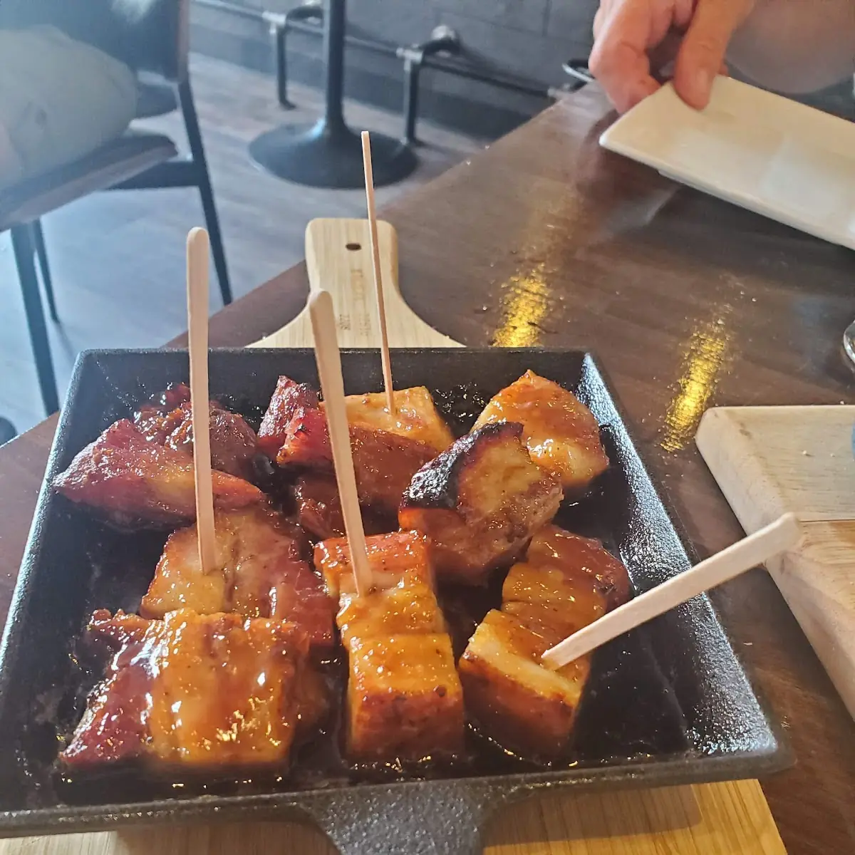 Pork Belly Lollipops