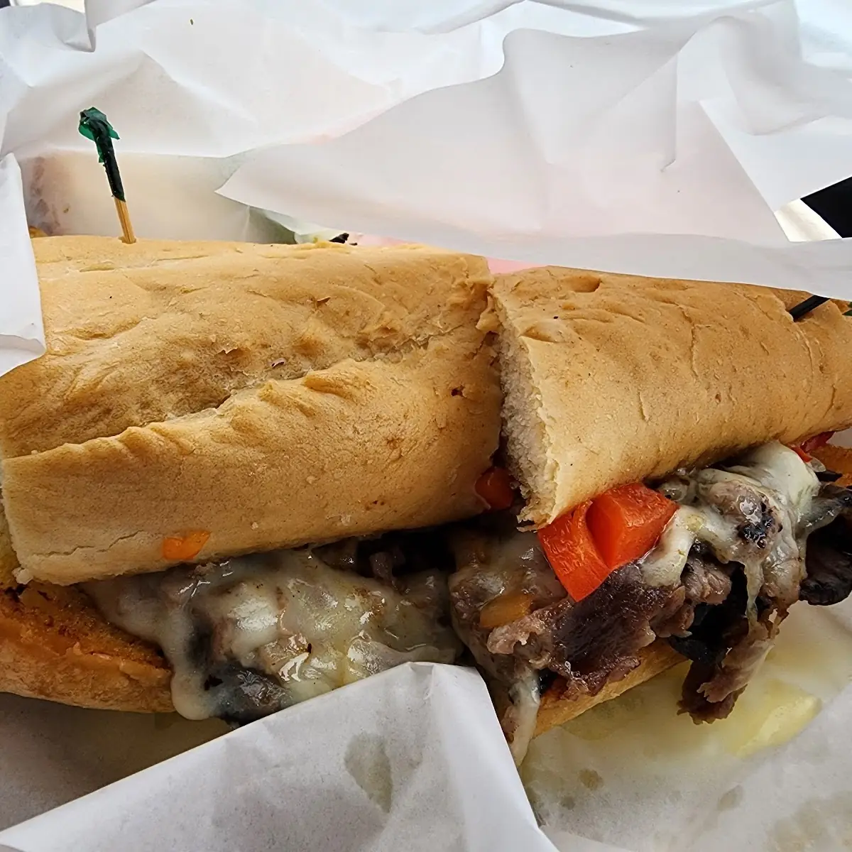 Philly Cheesesteak Sandwich