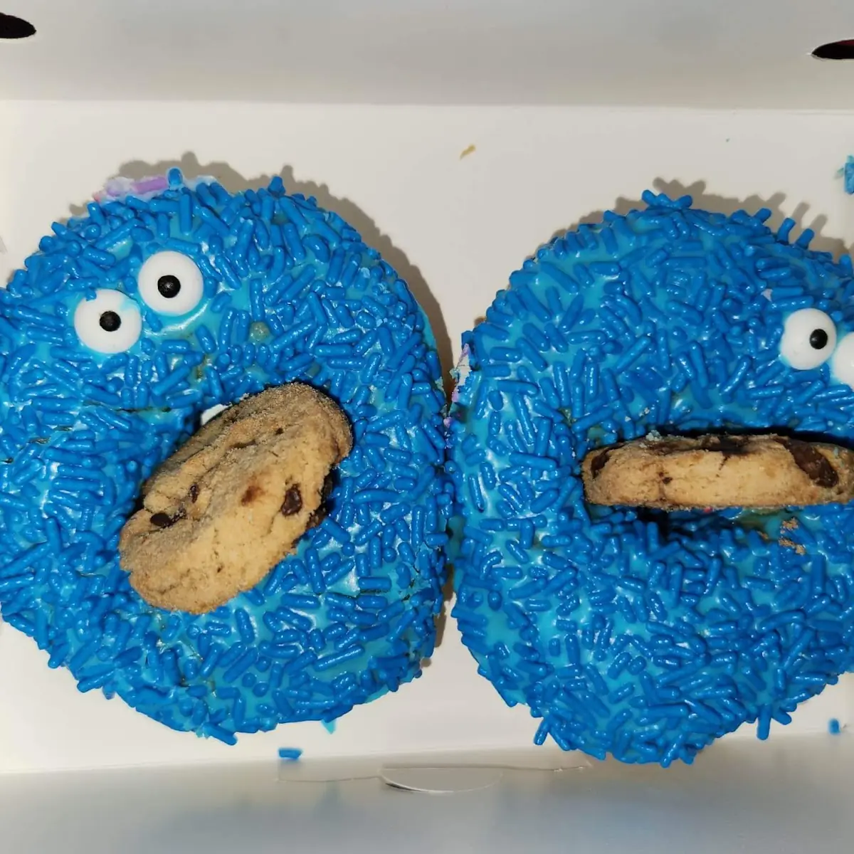 Cookie Monster Donuts