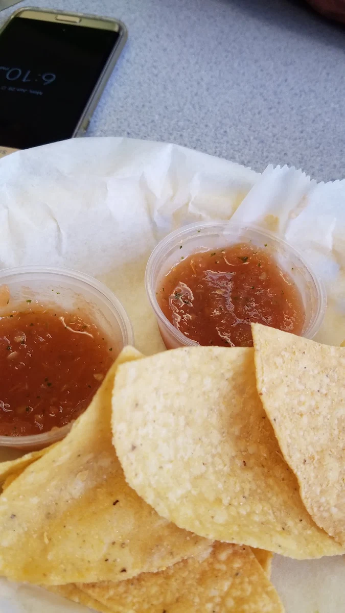 Homemade Tortilla Chips and Salsa