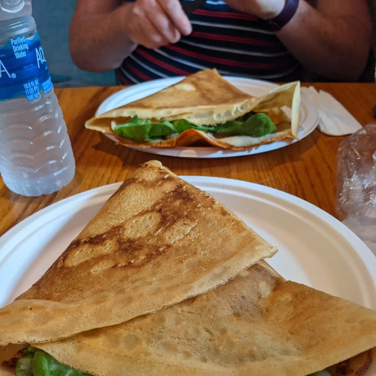Turkey Bacon Avocado Crepe