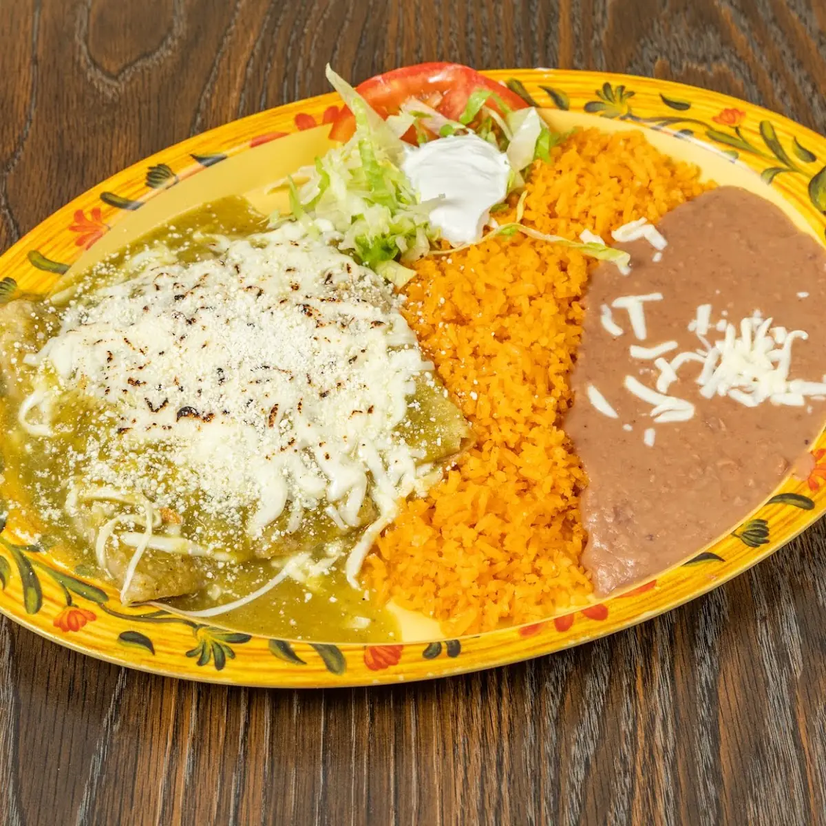 Mexican Omelet with Rice Beans