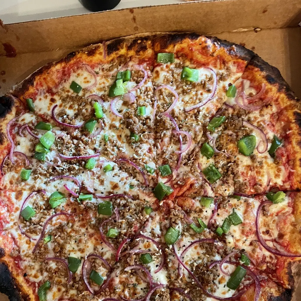 Sausage Peppers & Onion Pizza
