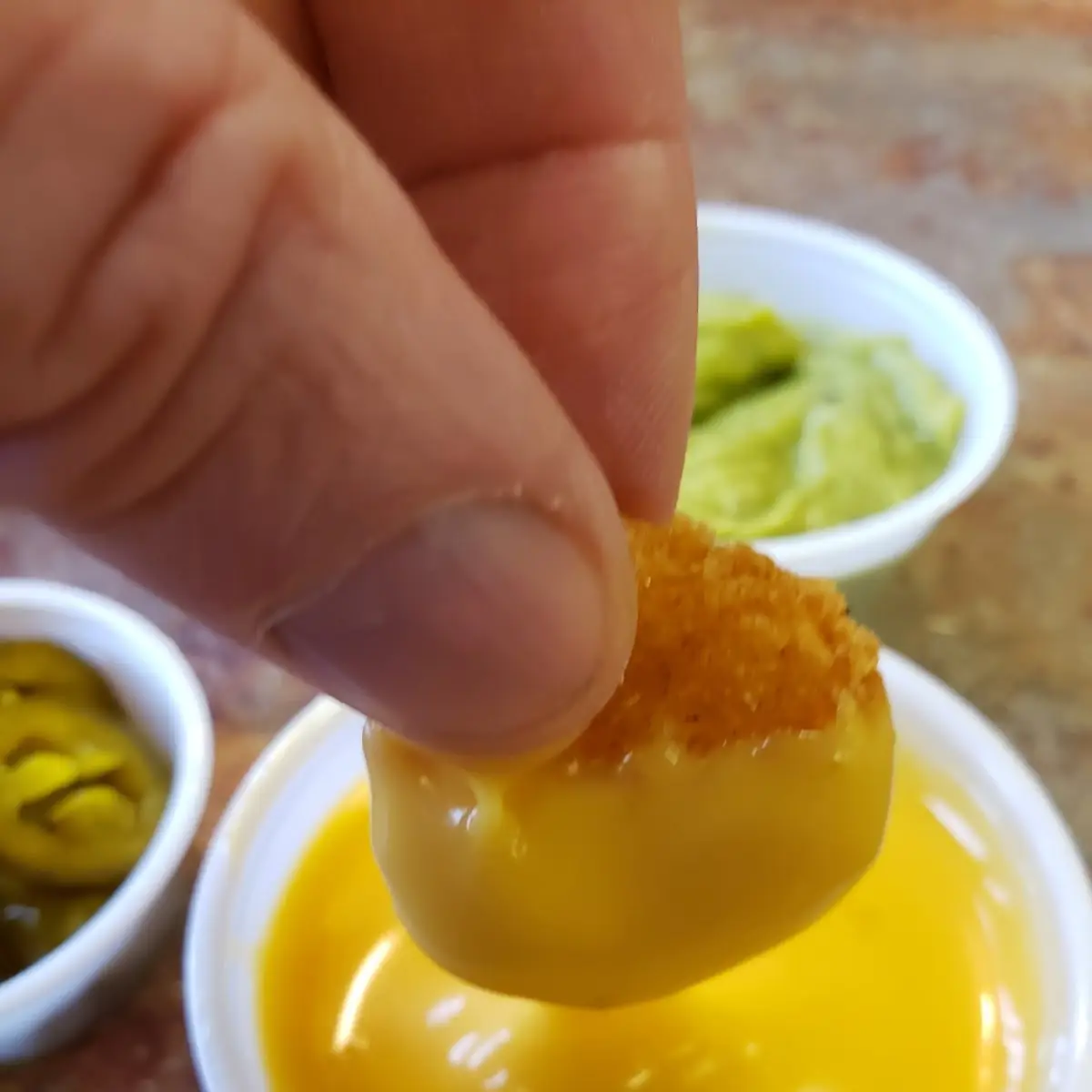 Potato Ole with Cheese Dip
