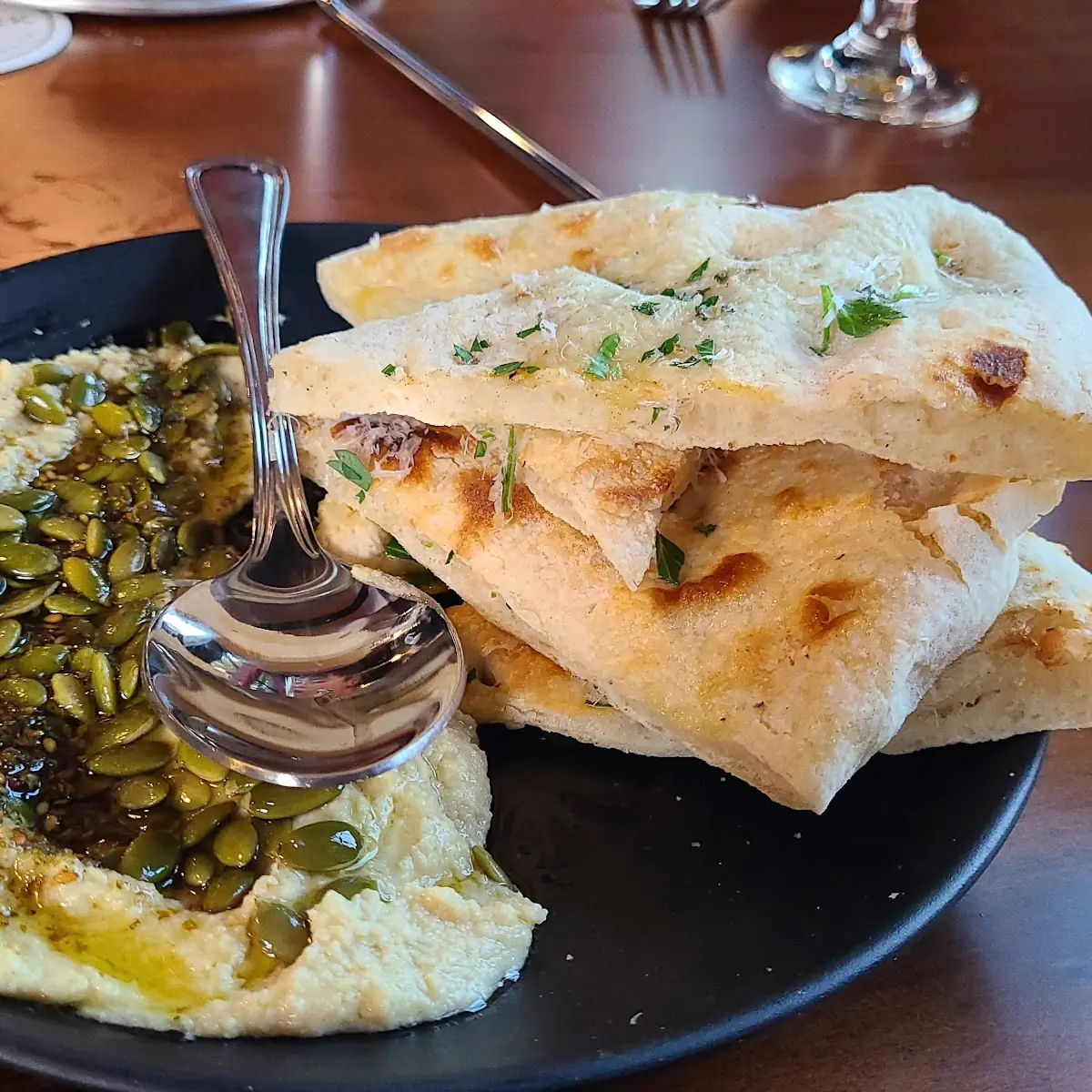 Hummus and Pita Bread