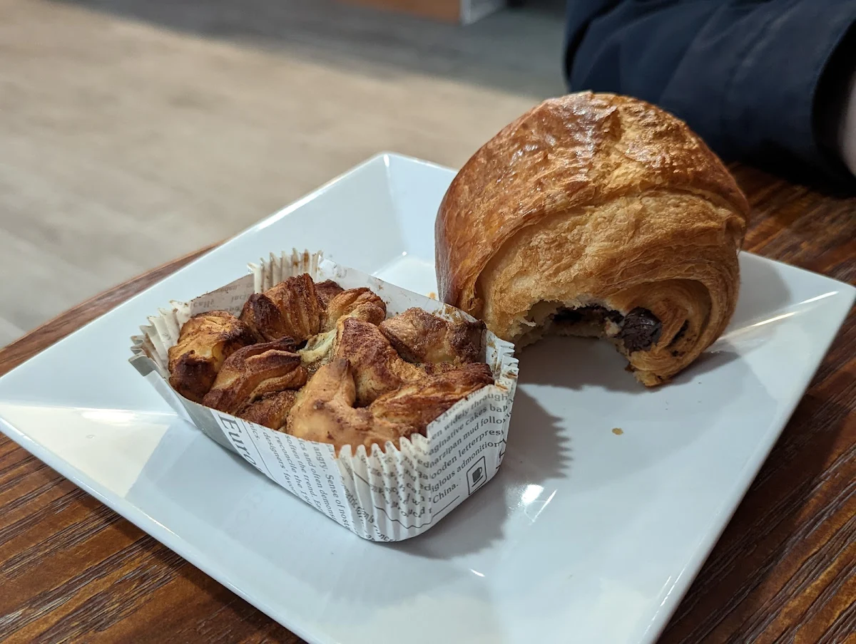 Monkey Bread and Chocolate Croissant