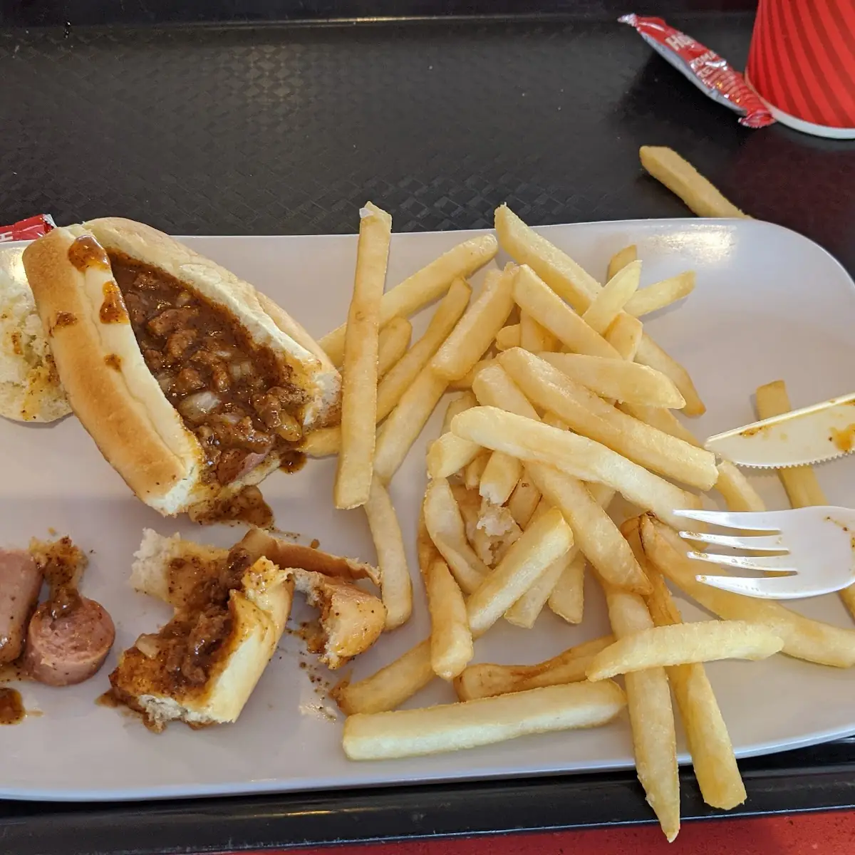 Chili Dog Without Cheese
