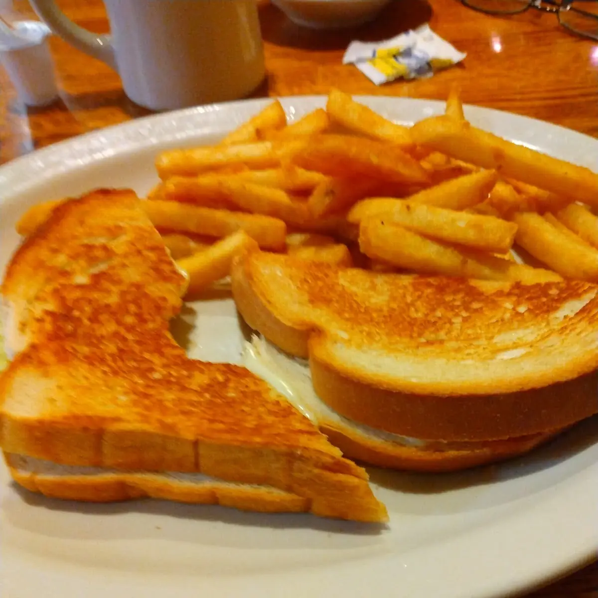 Grilled Cheese with Fries