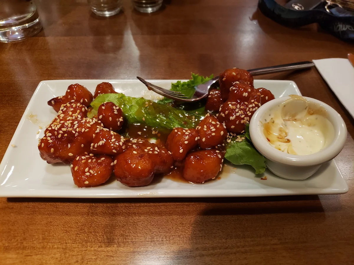 Roasted Honey Garlic Cauliflower