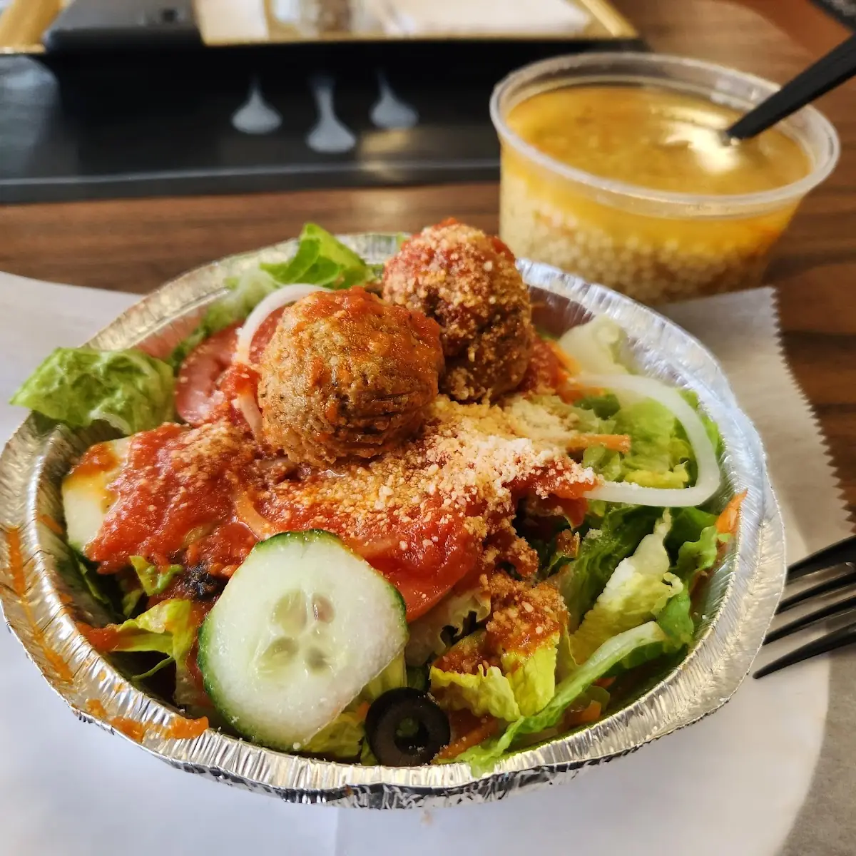 Grilled Chicken Caesar Salad Bowl