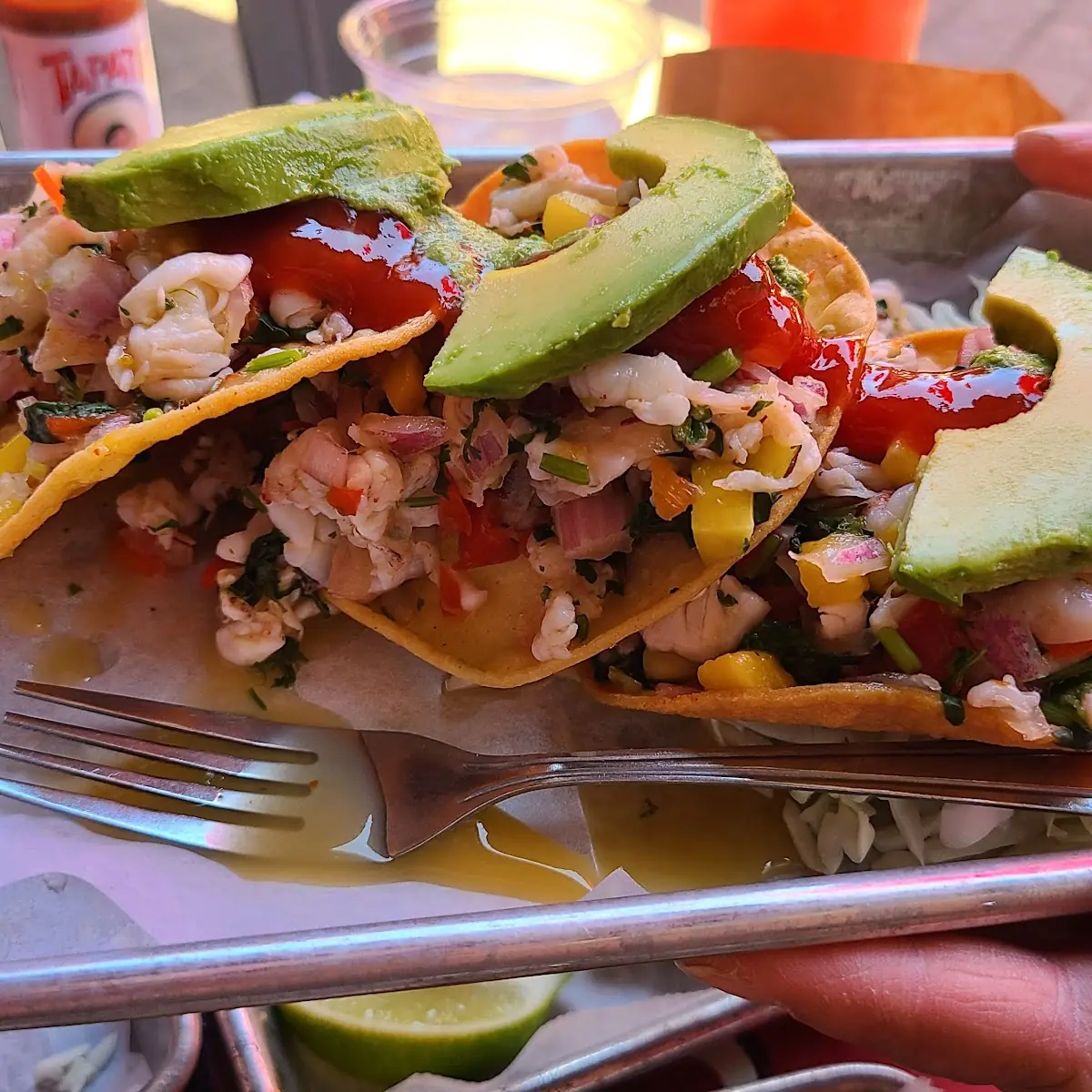 Ceviche Tostada