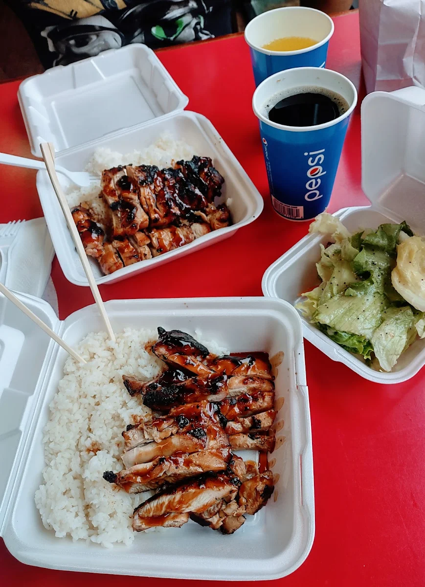 Short Rib and Chicken Teriyaki