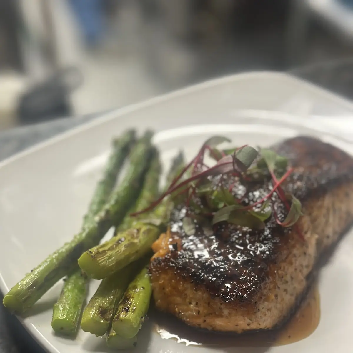 Coffee Crusted Pork Chop