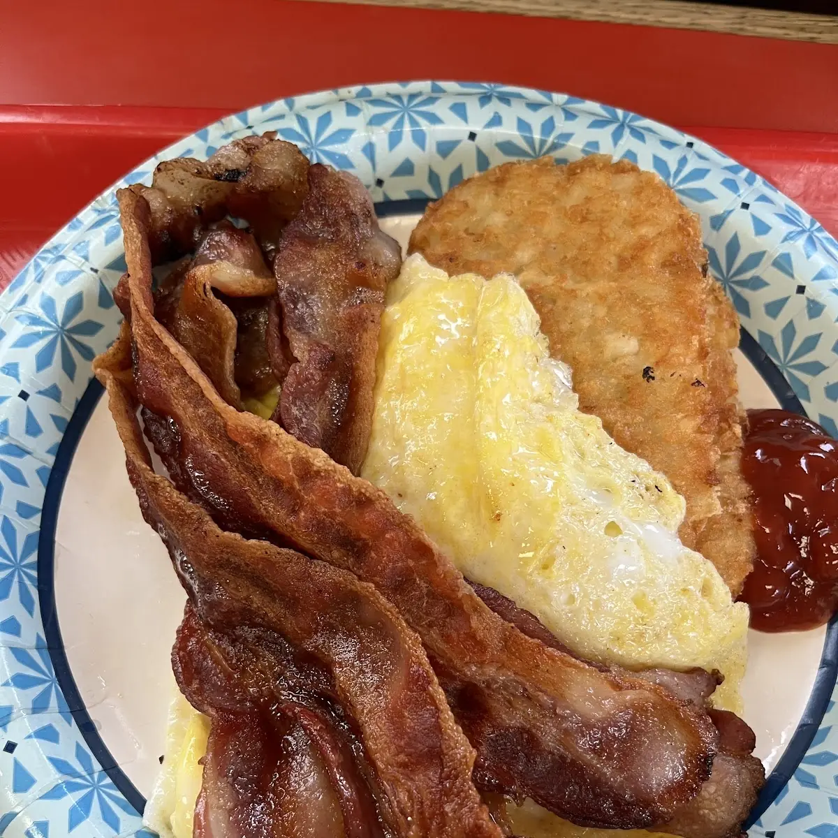 Bacon Eggs Hasbrowns