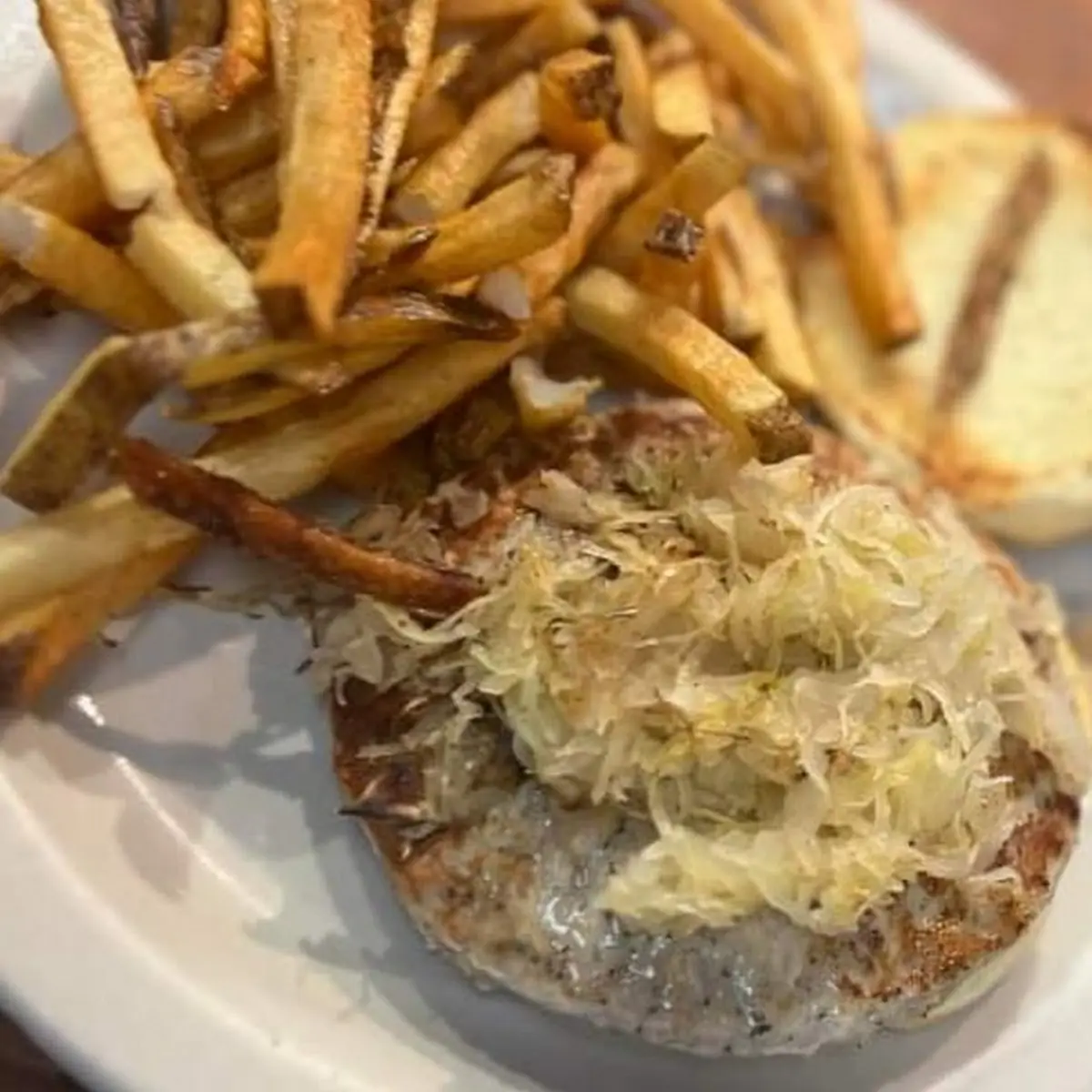 Burger with Fries