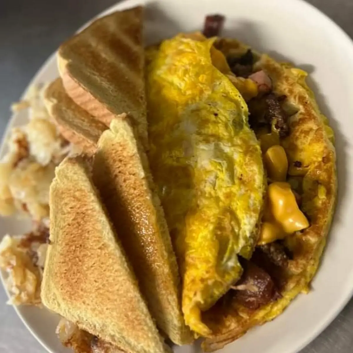 Meat Madness Omelet