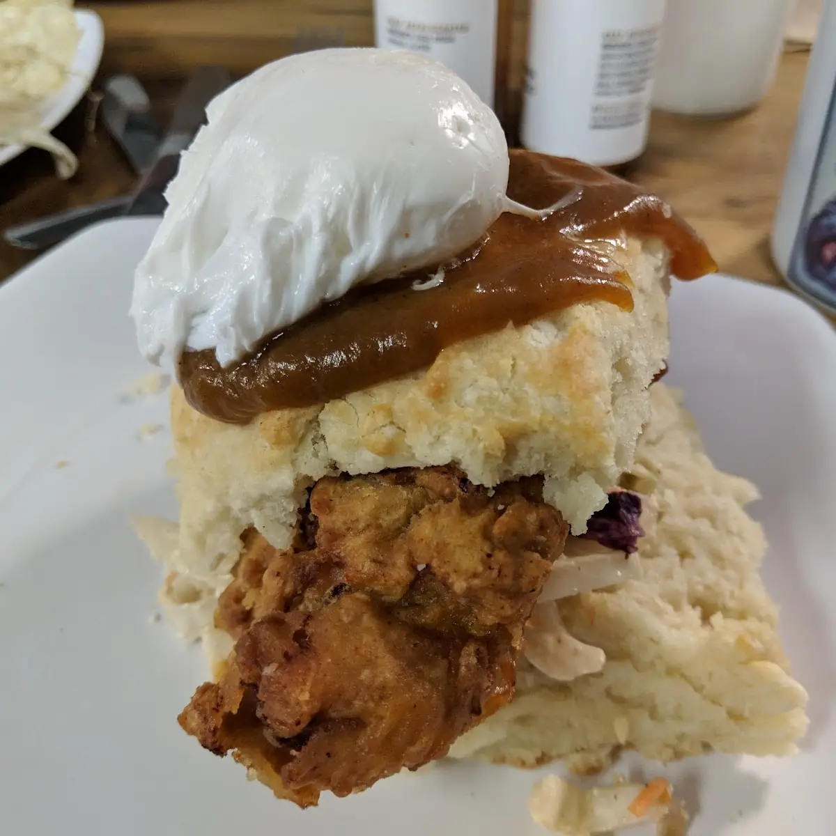 Mimosa Chicken Biscuit