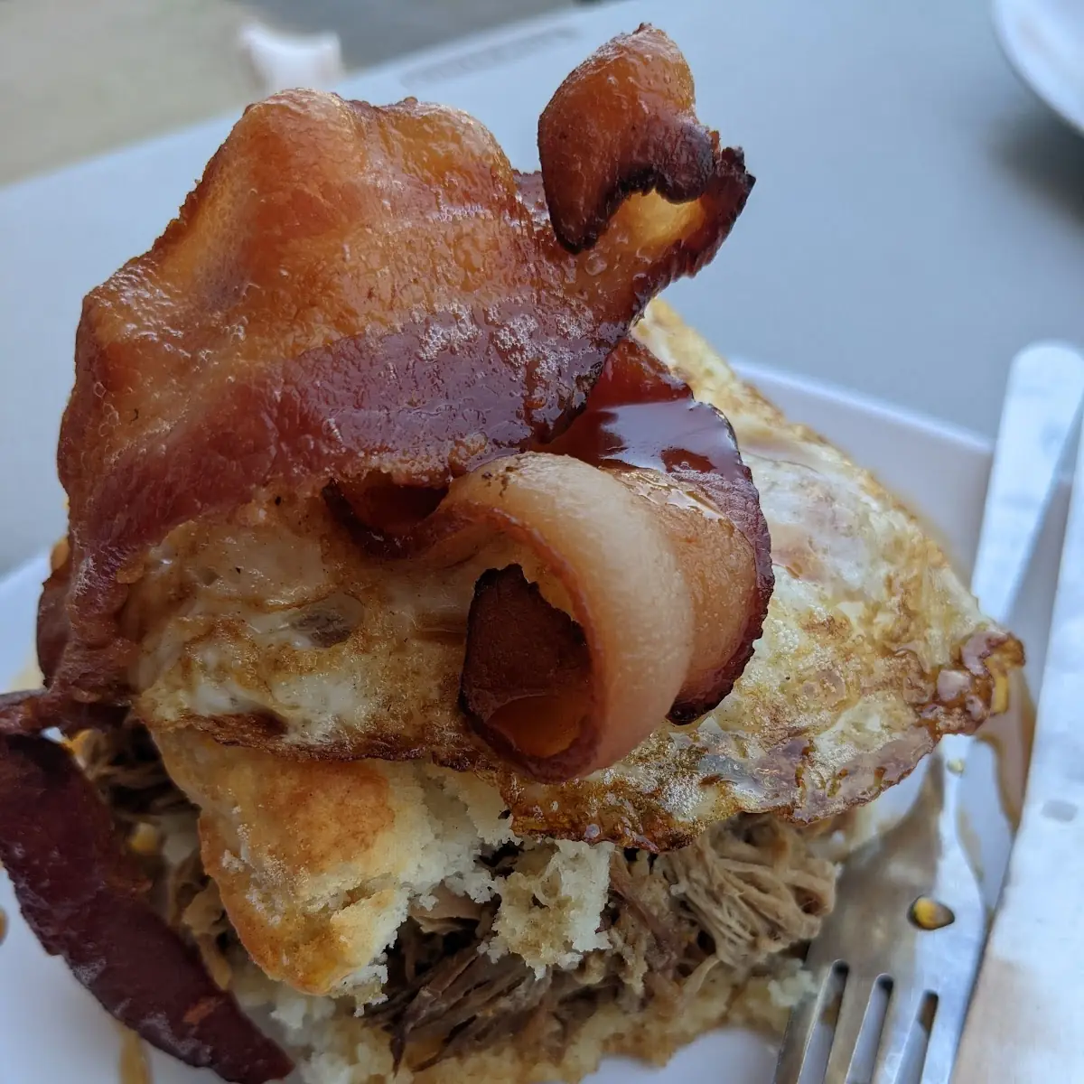 Pulled Pork Biscuit