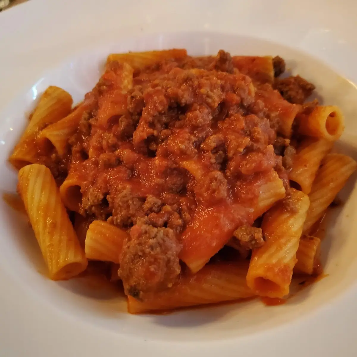 Rigatoni Bolognese