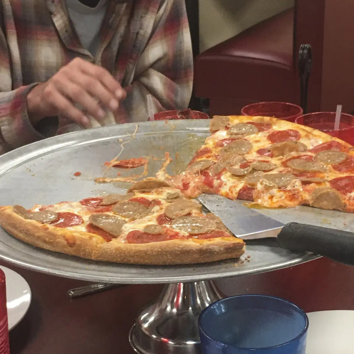 Pepperoni Sausage Pizza