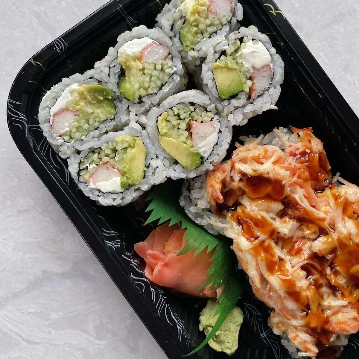 California Roll with Cream Cheese