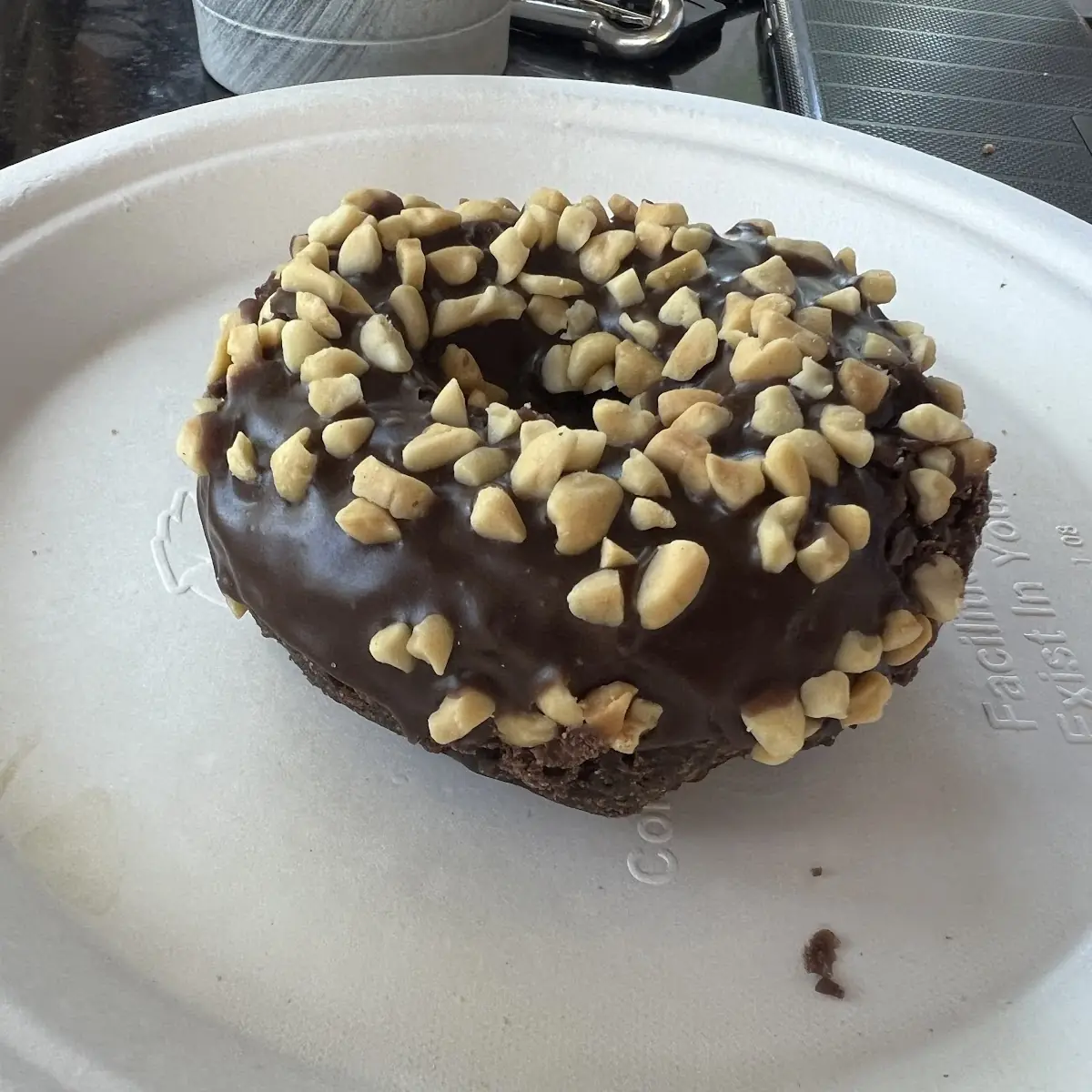 Chocolate Peanut Donut
