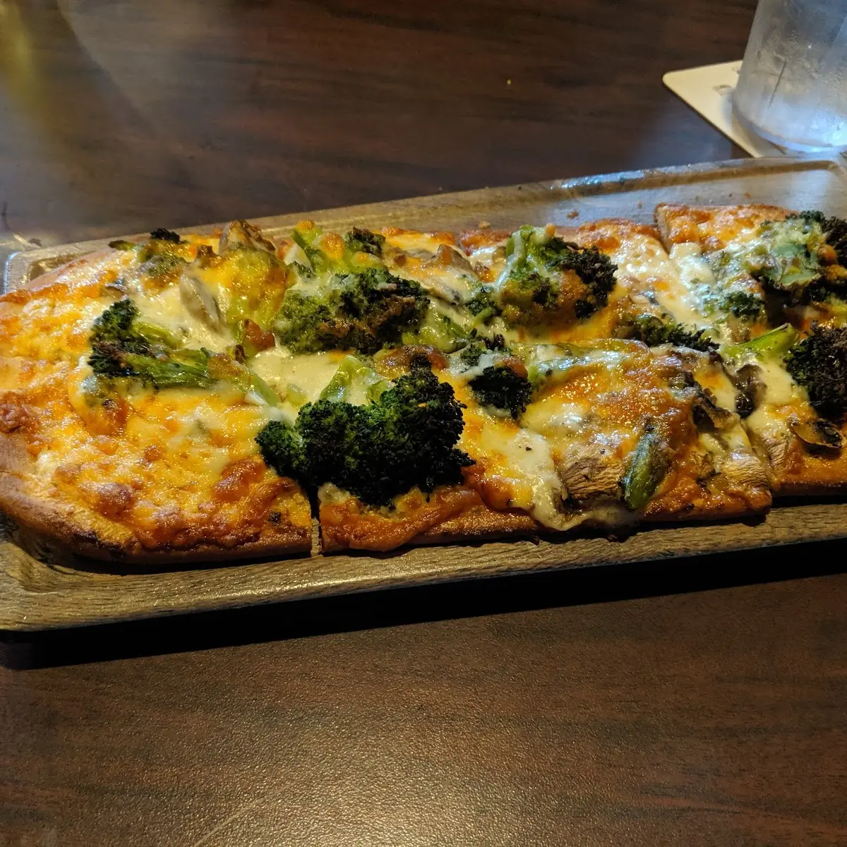 Chicken Alfredo Flatbread