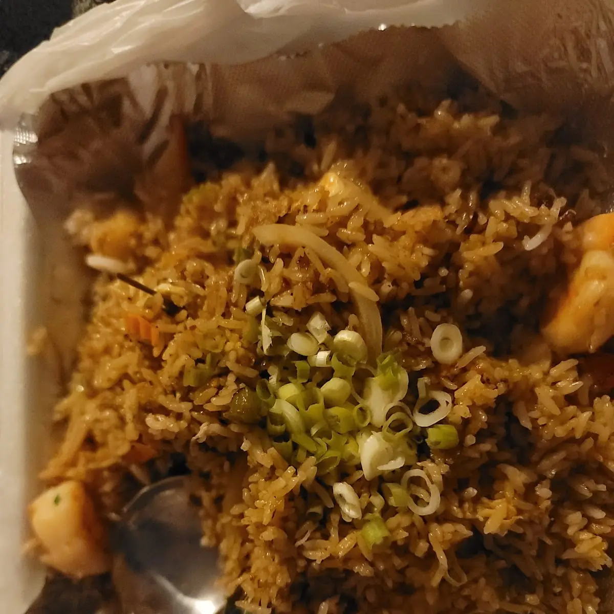 Basil Fried Rice w Seafood Combination