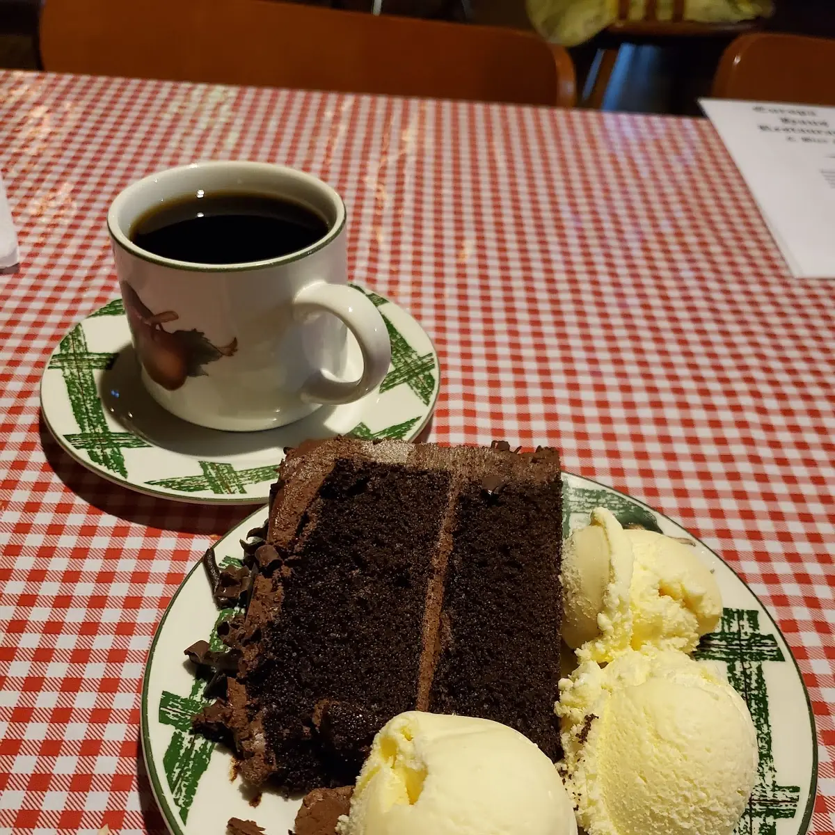 Chocolate Bavarian Cream Cake