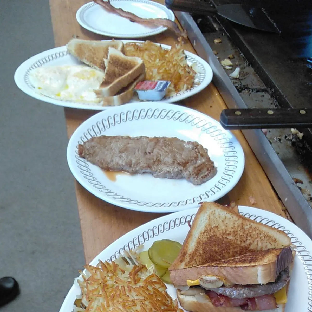 Bacon Patty Melt