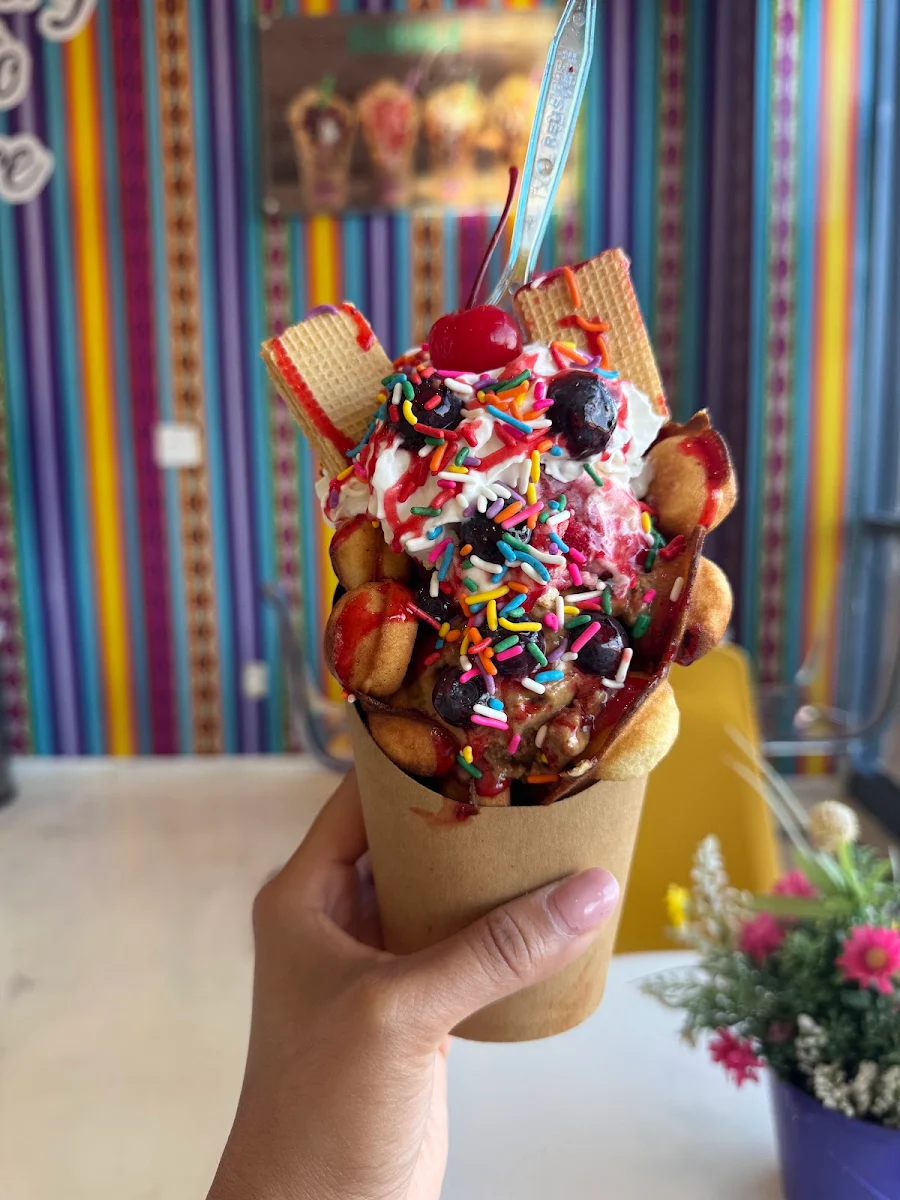 Plain Bubble Waffle