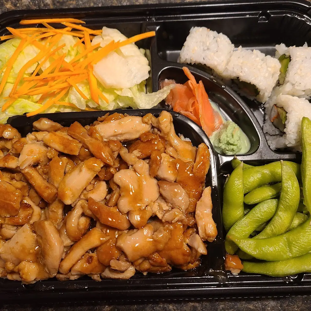 Hibachi White Meat Chicken Bento Box