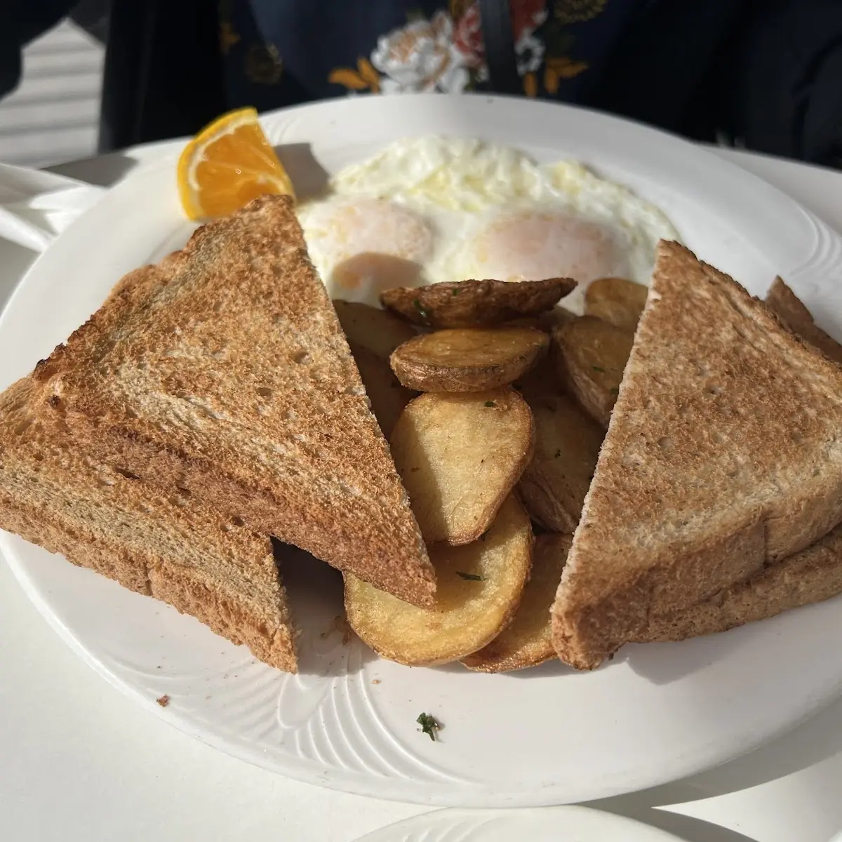 Two Eggs and Toast