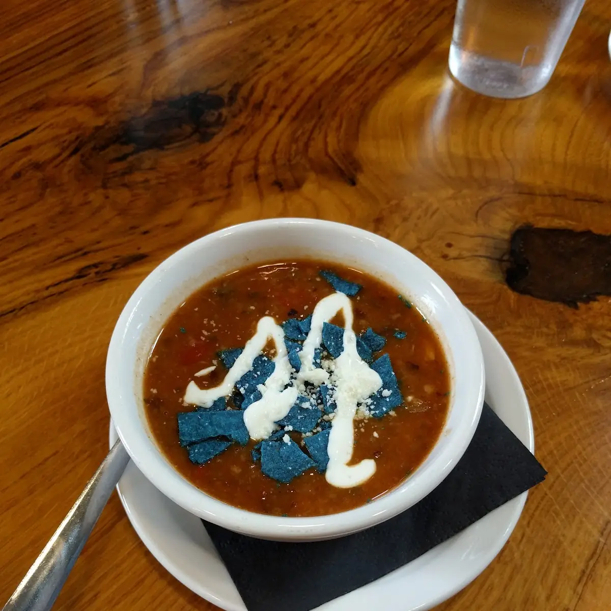 Black Bean Tortilla Soup