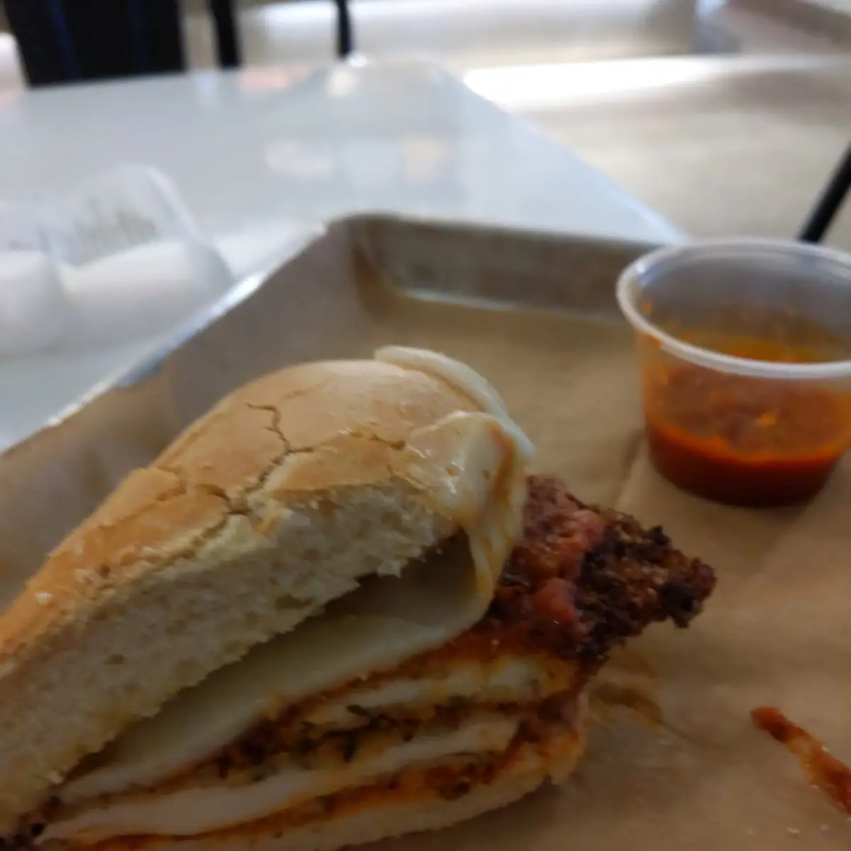 Chicken Parmesan Sandwich