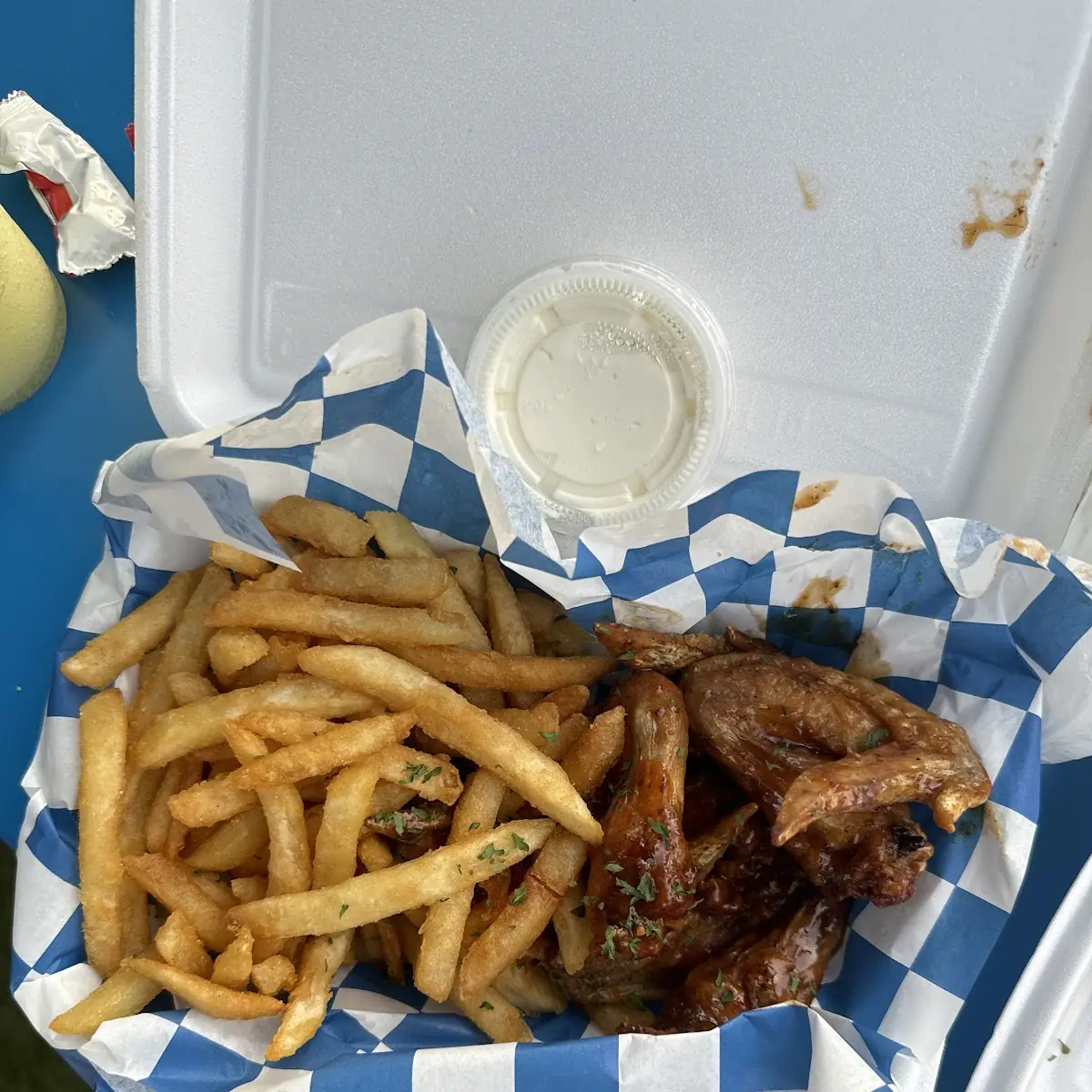 Jumbo Wings & Fries