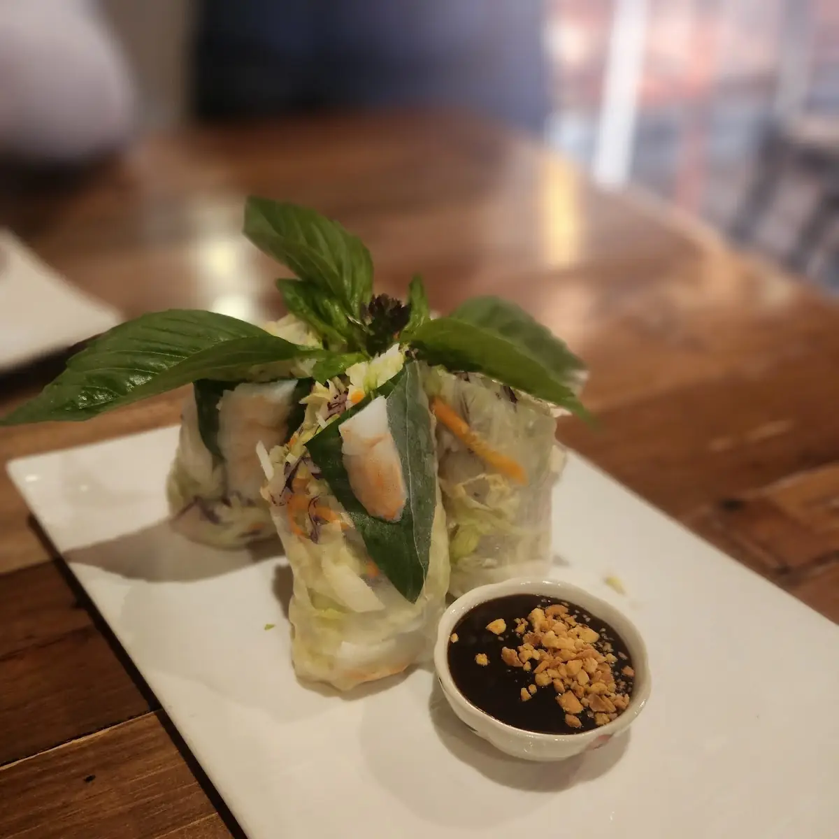 Fresh Basil Rolls