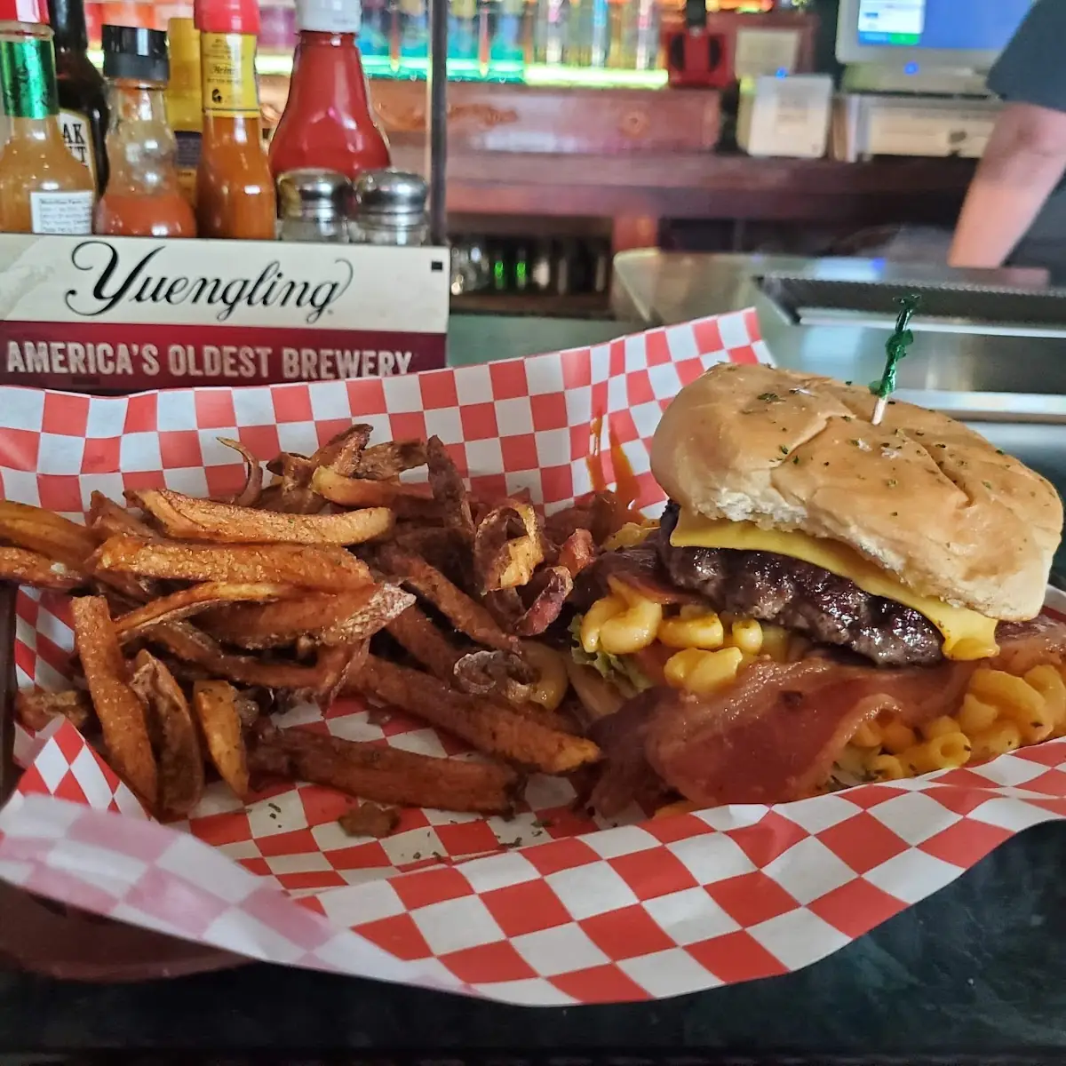 The Mac Attack Burger
