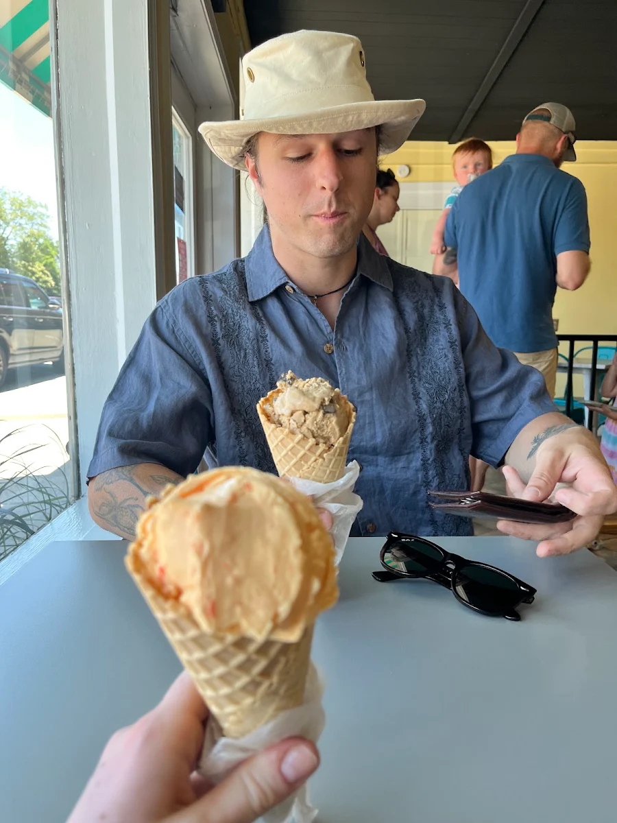 Ice Cream on Waffle Cone