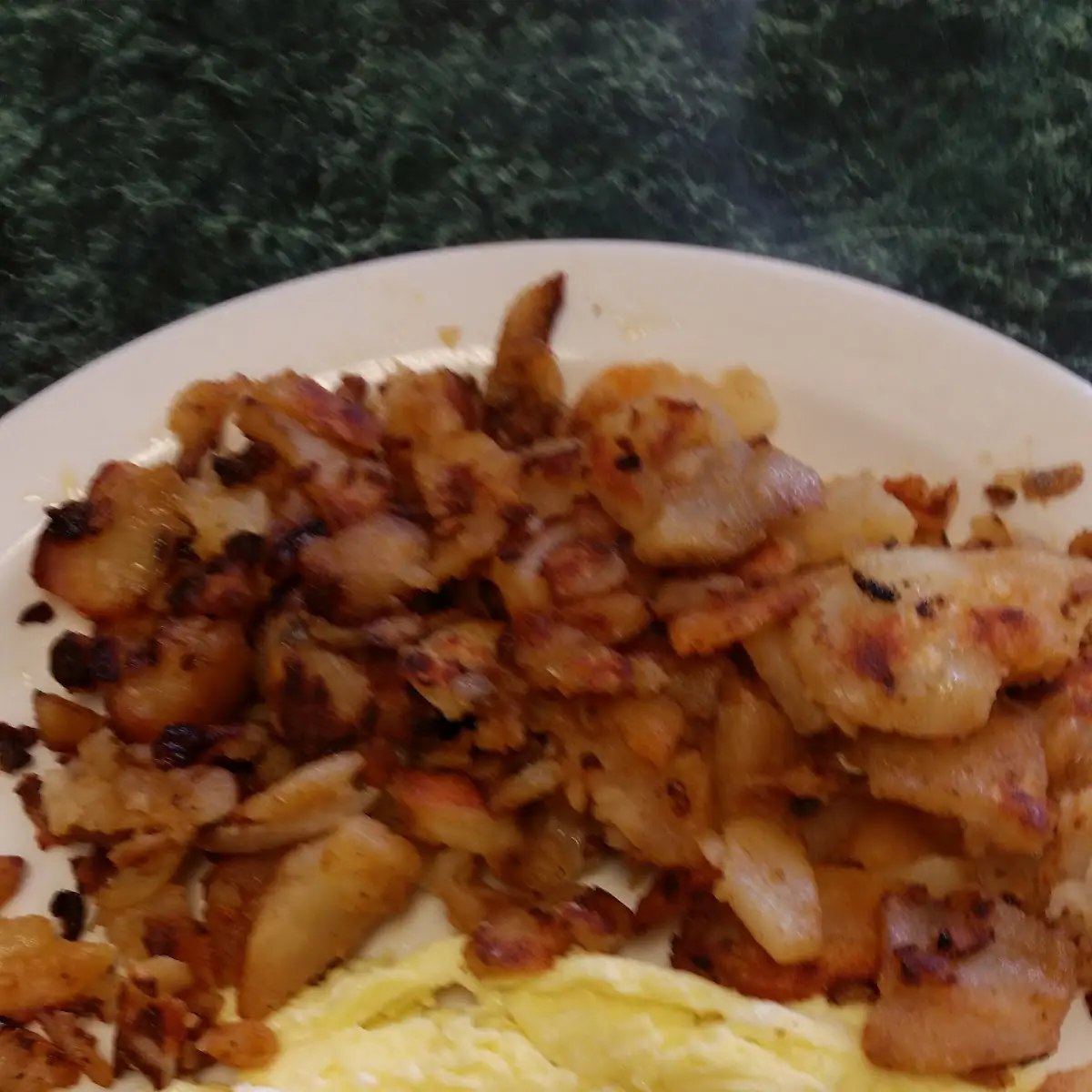 Scrambled Eggs and Home Fry