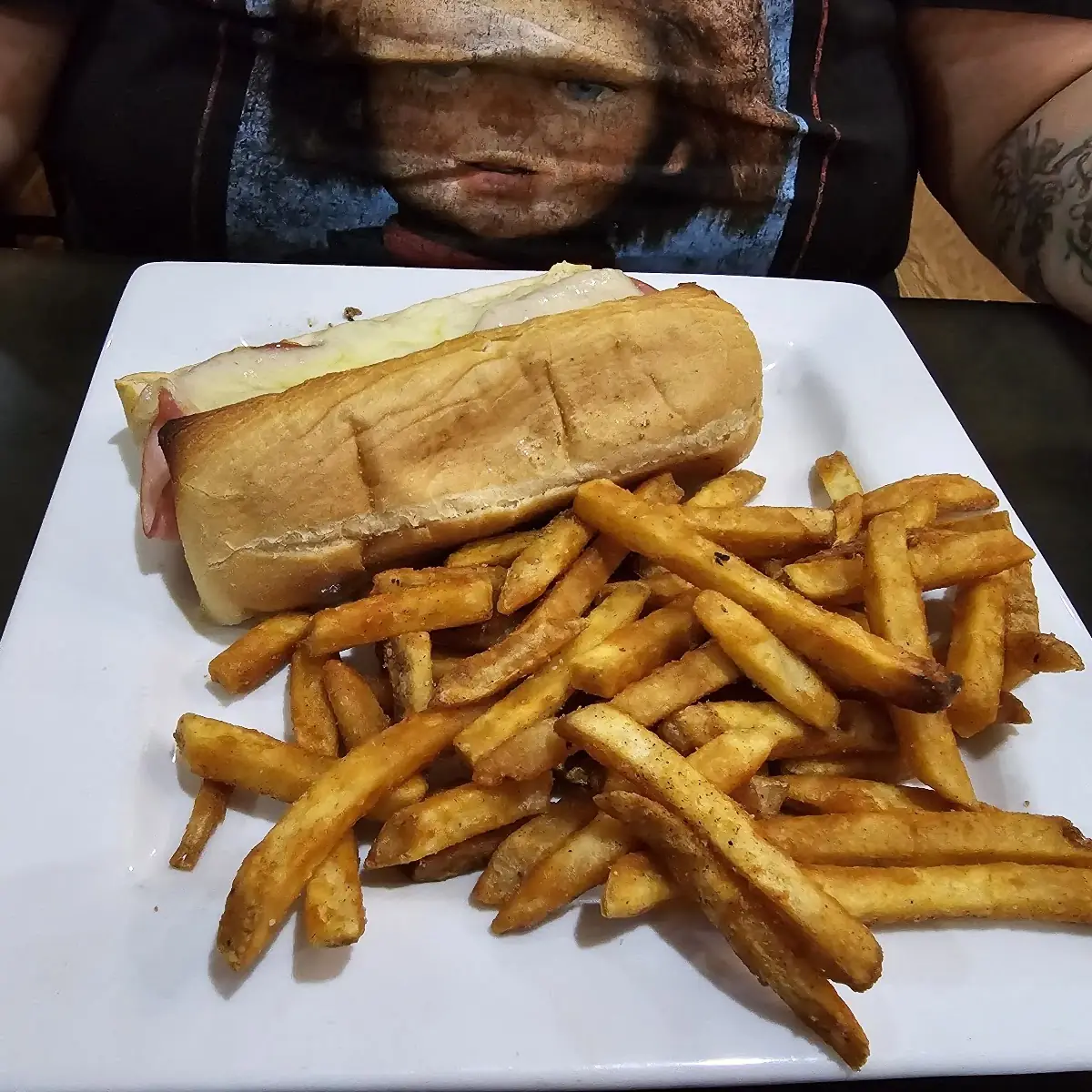 Grilled Cheese with Fries