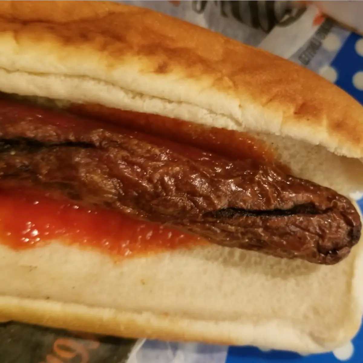 Grilled Hot Dog, Harvey's