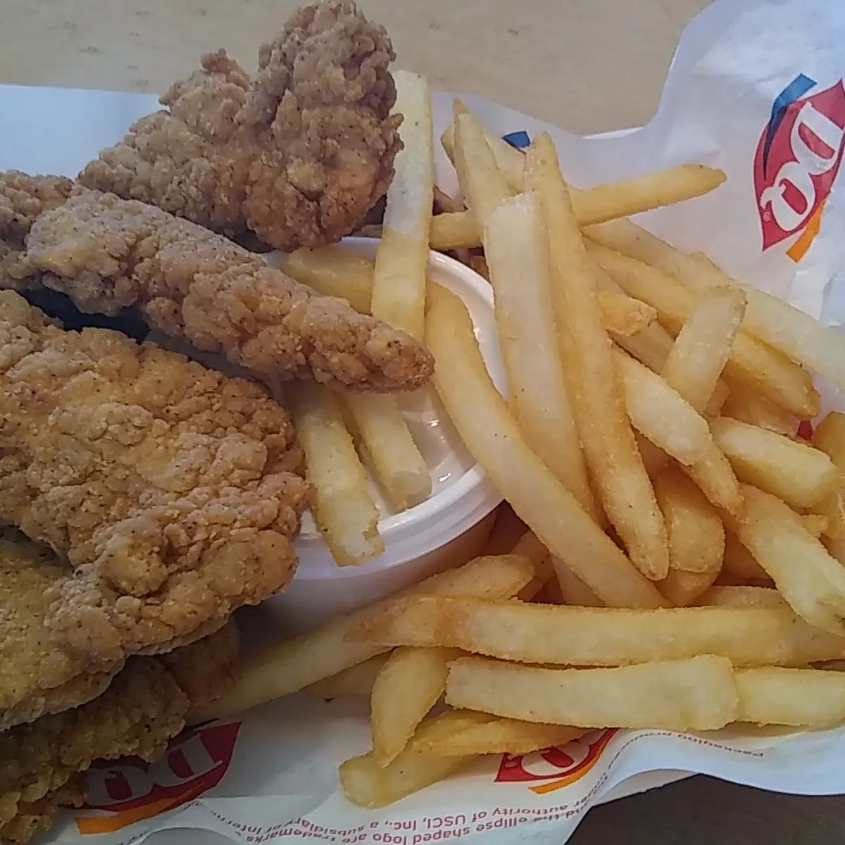 Chicken Tenders with Fries