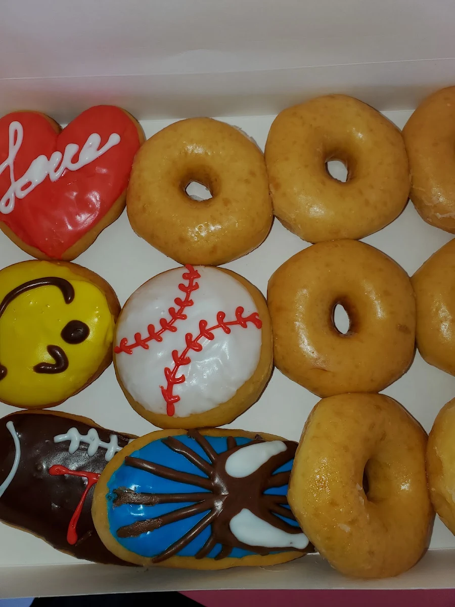 Half and Half Dozen Donuts